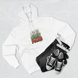 God Money Power Hoodie — Retro Bold Graphic Pullover