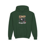 Youth Hoodie — GMP 'God Money Power' Eagle Graphic Pullover