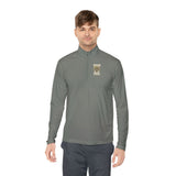 Quarter-Zip Pullover — 'GMP Money Power' Gold Crest Logo