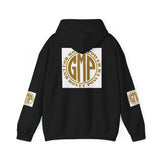 Hoodie — GMP Gold Emblem 'Good Money Power' Chest & Sleeve Logo