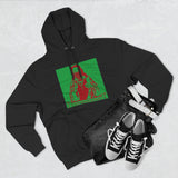 Jesus 'Keep Moving Forward' Hoodie — Retro Red & Green Graphic Pullover