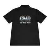GMP Chrome Logo Men’s Sport Polo — Performance Golf & Work Shirt