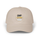GMP GOD Embroidered Dad Cap — Classic White Baseball Hat
