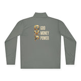 Quarter-Zip Pullover — GMP Gold Logo (God Money Power)