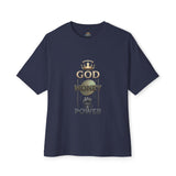 God Money Power Tee — Graphic Oversized Boxy Shirt