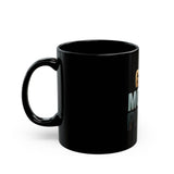 God Money Power Black Mug — Inspirational Faith & Wealth Coffee Cup (11oz/15oz)