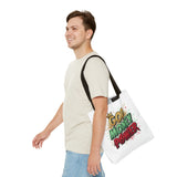 God Money Power Tote Bag — Bold Graphic Faith & Prosperity Statement Tote