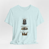 God Money Power- T-Shirt — Stacked Icons Graphic Tee