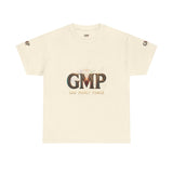 GMP "God Manly Power" Graphic Tee — Bold Logo Cotton Shirt