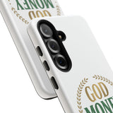 Phone Case — "God Money Power" Inspirational Religious Design