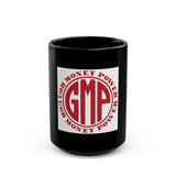 God Money Power (GMP) Black Coffee Mug — Religious Faith & Prosperity 11oz/15oz