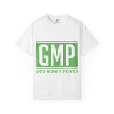 GMP 'God Money Power' T-Shirt — Bold Faith & Prosperity Graphic Tee