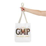 GMP 'God Money Power' Graphic Tote Bag