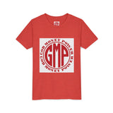 Youth Tee — 'GMP' God Money Power Circle Graphic