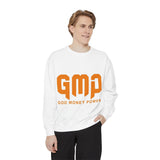 GMP ‘God Money Power’ Sweatshirt — Bold Orange Logo Crewneck