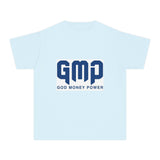GMP "God Money Power" Youth Tee — Vintage Logo Graphic Shirt