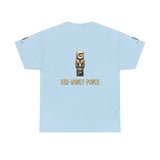 God · Money · Power Tee — GMP Gold Block Logo T-Shirt