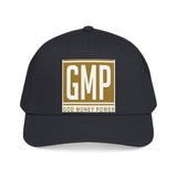 GMP 'God Money Power' Baseball Cap — Gold Logo Mid-Profile Hat