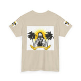 Beach Vibes Tee — Palm Trees & Sunset Graphic T-Shirt