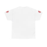 GMP 'God Money Power' Logo Tee — Red Crest Graphic T-Shirt