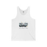 GMP Metallic Logo Tank Top — Industrial Gym & Streetwear Vest