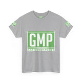 GMP "God Money Power" Logo T-Shirt — Green Box Graphic Tee