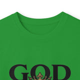 God Money Power- Skull Ultra Cotton Long Sleeve Tee