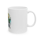God Money Power Ceramic Mug — Inspirational Faith & Success Coffee Cup (11oz/15oz)