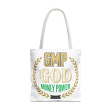 GMP GOD Money Power Tote Bag — Bold Financial Empowerment Canvas Tote