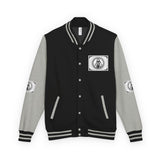 Letterman Jacket — Black & White Vintage Portrait Patch
