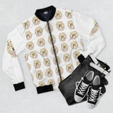 Bomber Jacket — Gold Emblem Repeat AOP