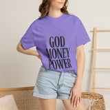 God Money Power T-Shirt — Bold Faith & Hustle Graphic Tee