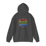 God Money Power Hoodie — Colorful Inspirational Religious Graphic Pullover