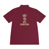 God Money Power Gold Crest Polo Shirt