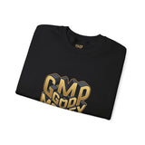 God Money Power Crewneck Sweatshirt — Patriotic American Flag Graphic