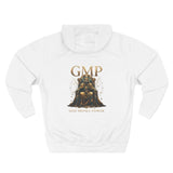 GMP Gold Throne Hoodie — God Money Power Graphic Hoodie