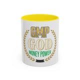 GMP Coffee Mug — “GOD Money Power” Motivational Accent Mug