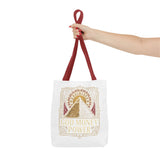 Tote Bag — 'God Money & Power' Pyramid Graphic Tote