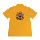 Halloween Pumpkin “God Money Power” Polo Shirt