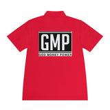 GMP "God Money Power" Men's Polo Shirt - Athletic Logo Golf Tee