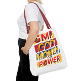 Tote Bag — GMP: God Money Power Bold Graphic Tote