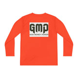 Youth Long Sleeve Tee — GMP "God Money Power" Logo
