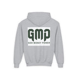 Youth Hoodie — GMP 'God Money Power' Logo Pullover
