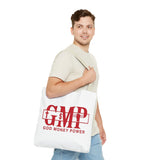 God Money Power (GMP) Red Logo Tote Bag – Faith & Wealth Statement Tote
