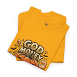 God Money Power- Pumpkin Halloween T-Shirt