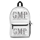 God Money Power (GMP) Logo Backpack — Faith-Inspired Everyday Pack