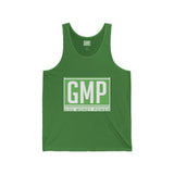 GMP "God Money Power" Tank Top — Green Logo Graphic Tank