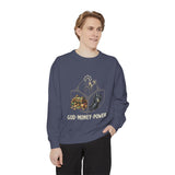 God Money Power Sweatshirt — Religious Inspirational Crewneck