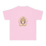 Youth Tee — Gold Lion Crest "GMP" Graphic