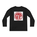 Youth Long Sleeve Tee — "GMP" God Money Power Logo Athletic Shirt